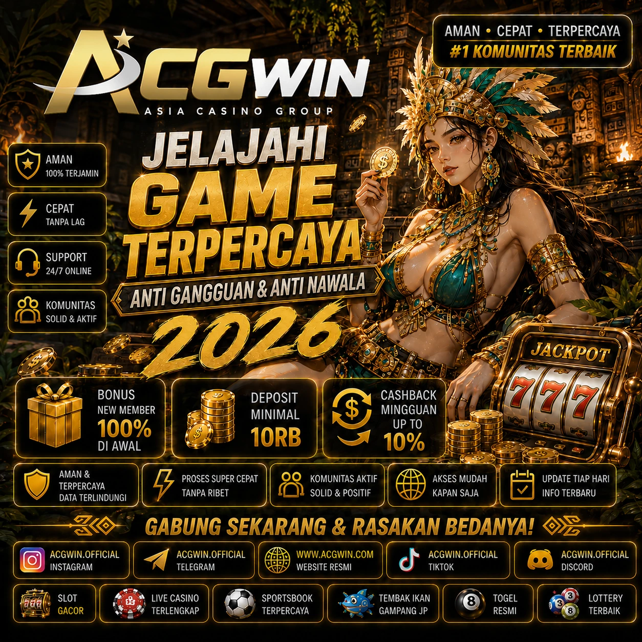 ACGWIN : Situs PG SOFT Banner